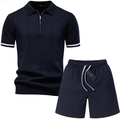 Classic Knit Polo Premium – Free Premium Chino Shorts