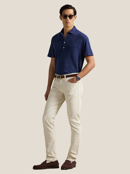 Men's Knit Polo Shirt Position 4